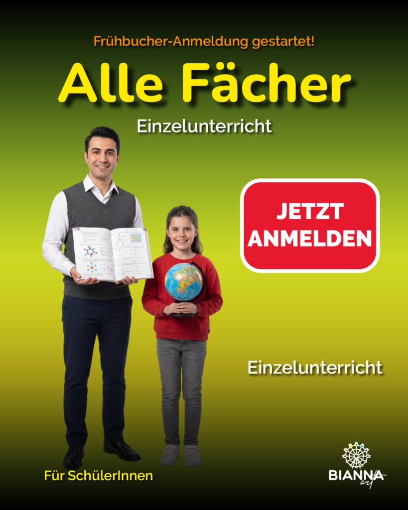 Einzelunterricht alle Fächer