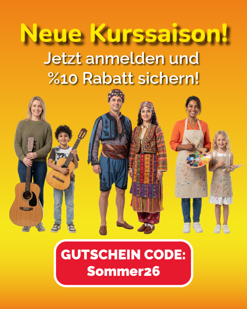 Neue Kurssaison - jetzt anmelden und 10% Rabatt sichern